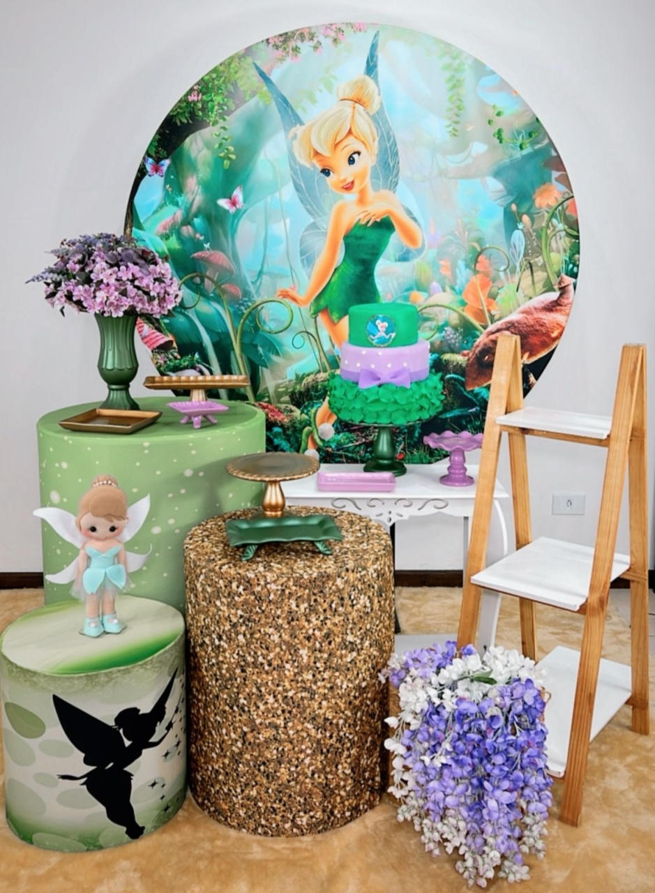 Kit Ouro Tinker Bell - Modelo 2 - TudFestas