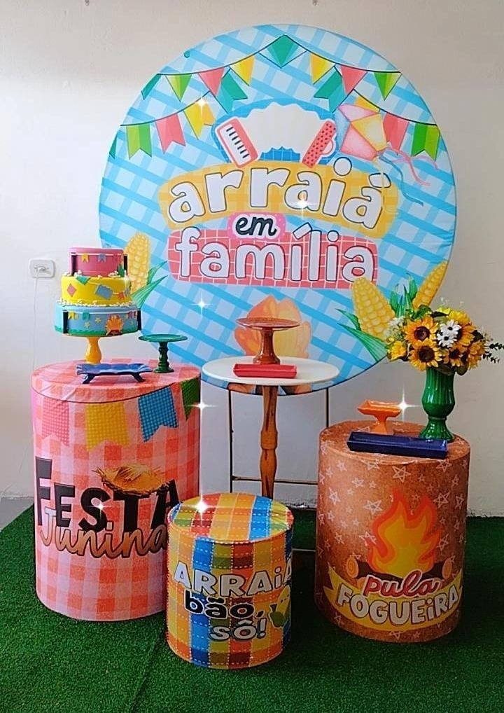 Kit Prata Festa Junina Arraiá - TudFestas