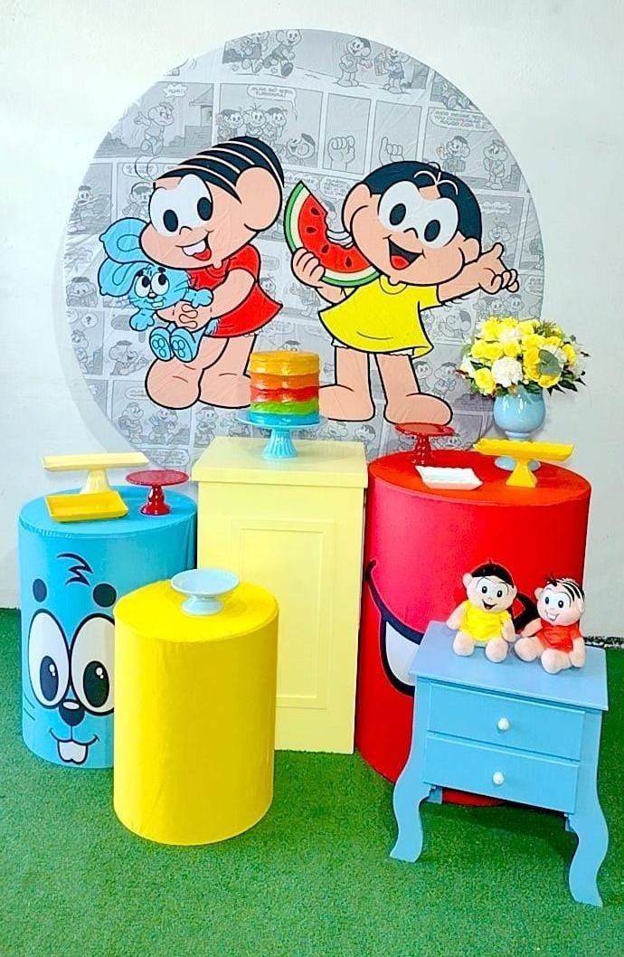 Kit Ouro Monica E Magali Mod 2  - TudFestas
