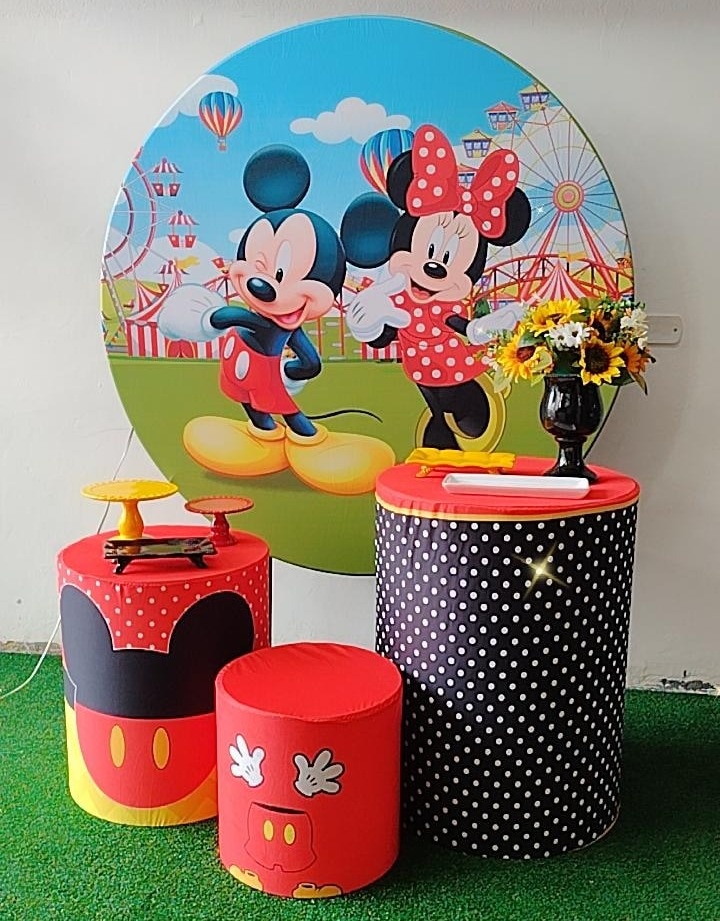Kit Bronze Mickey E Minnei  - TudFestas