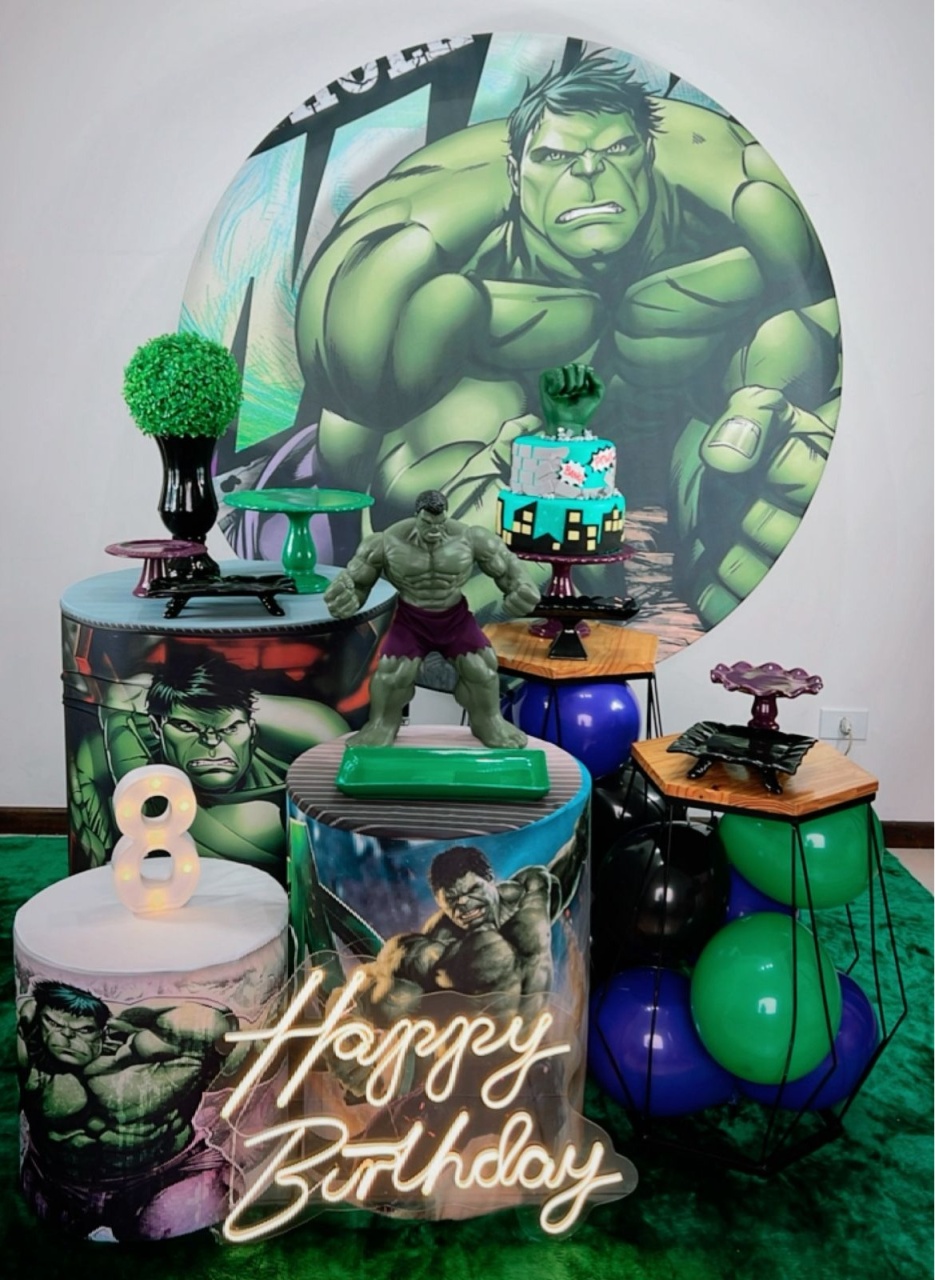 Kit Diamante Hulk - Modelo 2 - TudFestas
