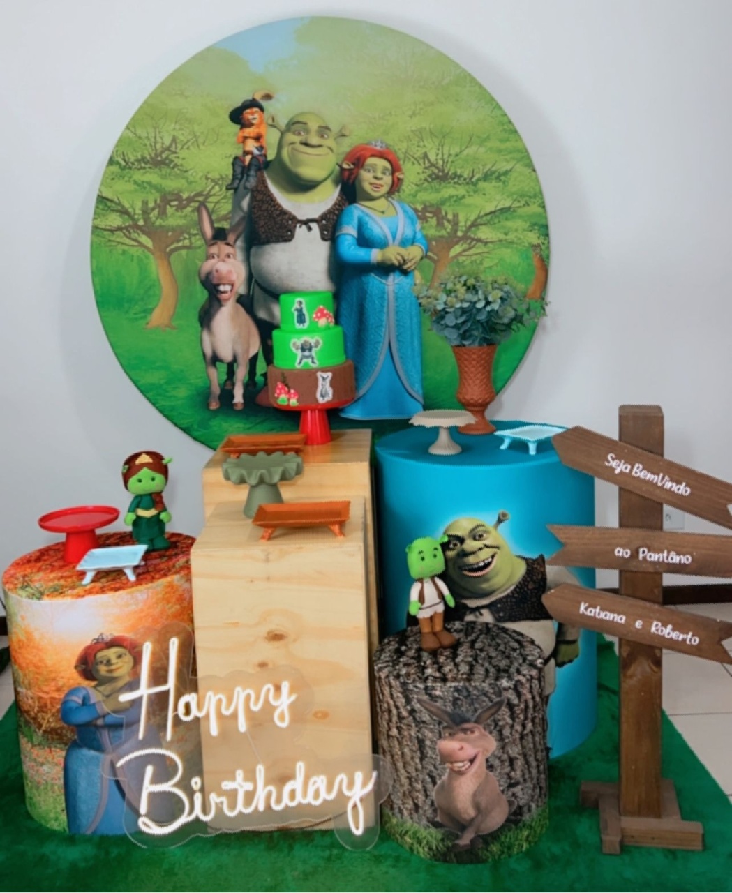 Shrek Composição - Modelo 5 - TudFestas