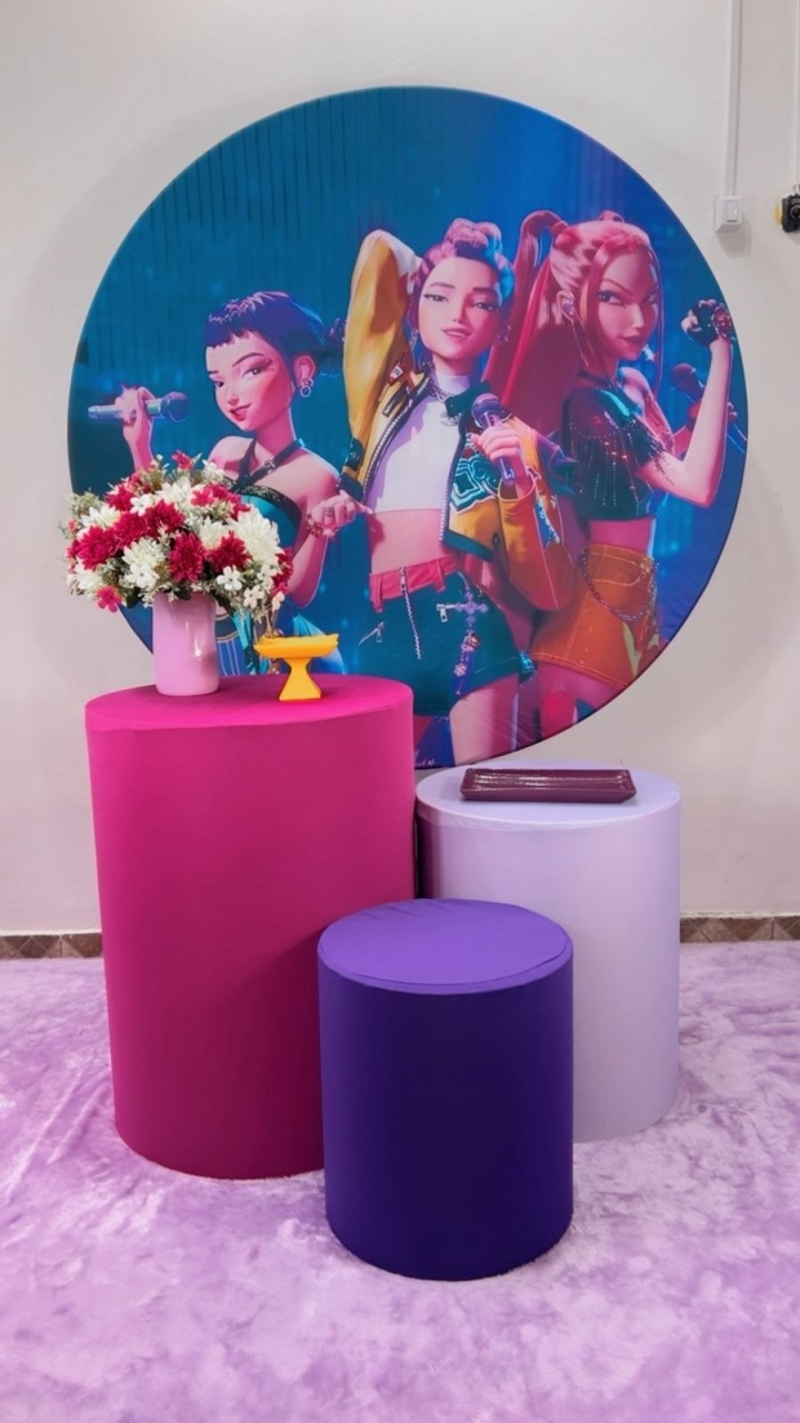 Kit Promocional Guerreiras Do K-Pop - TudFestas