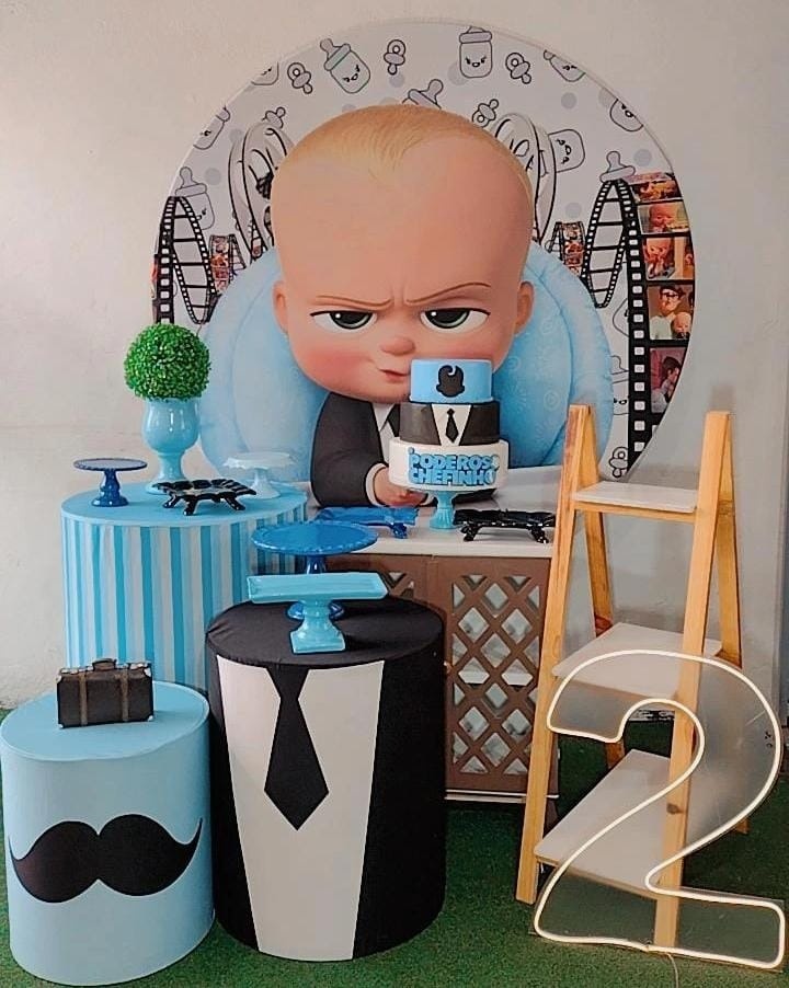 Kit Diamante Poderoso Chefinho Loiro - Modelo 2 - TudFestas
