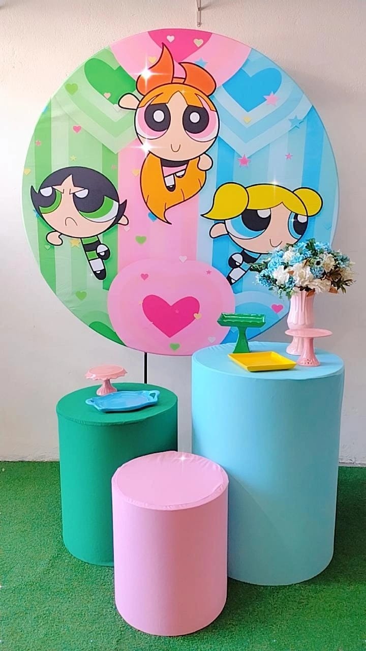Kit Bronze Meninas Super Poderosas - TudFestas