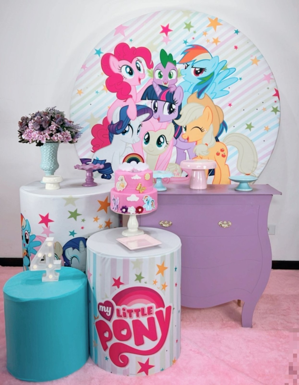 Kit Prata  My Little Pony - TudFestas