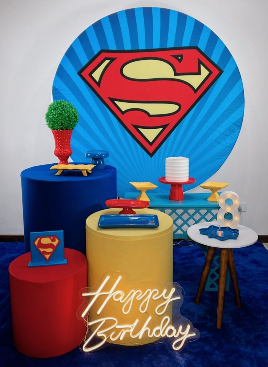 Kit Diamante Super Man - TudFestas