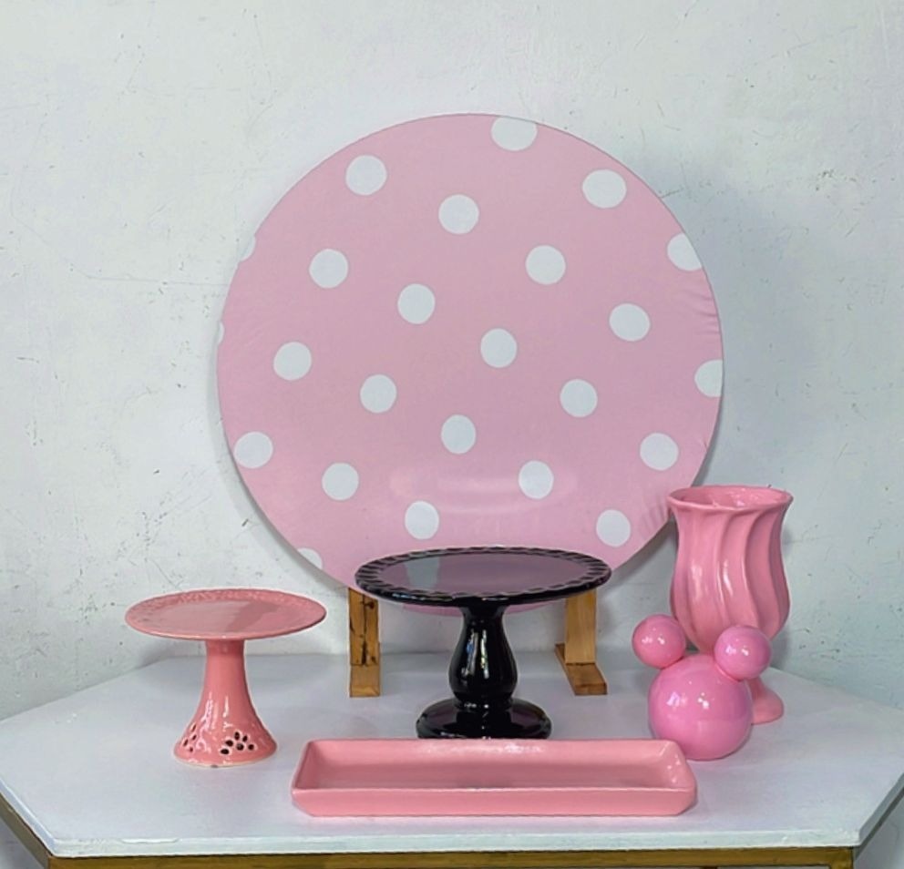 Kit Rubi Minnei Rosa Mod 3 - TudFestas
