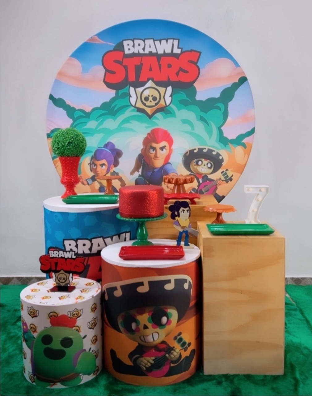 Kit Ouro Brawl Stars - TudFestas
