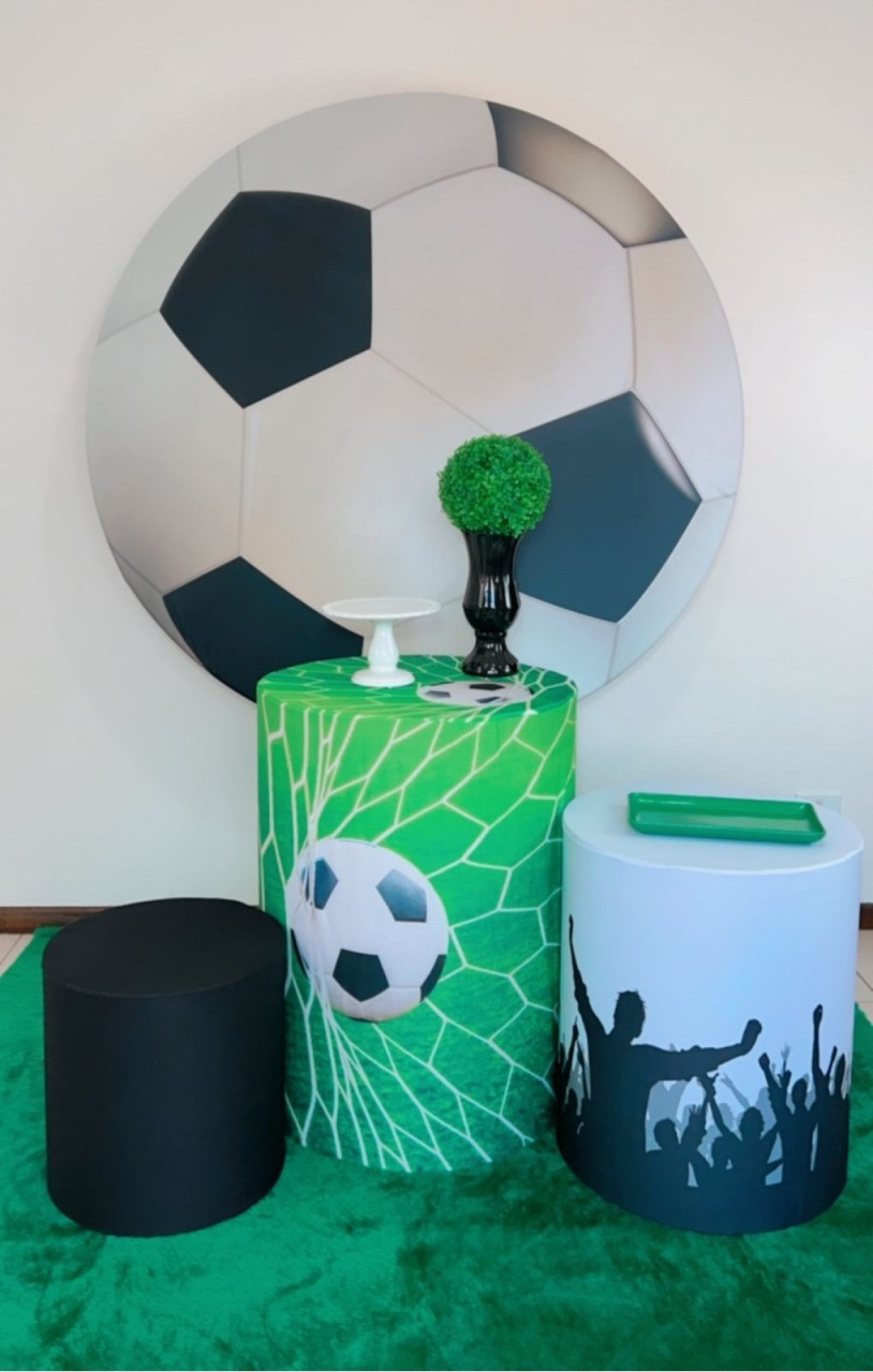 Kit Promocional Futebol Bola 2   - TudFestas