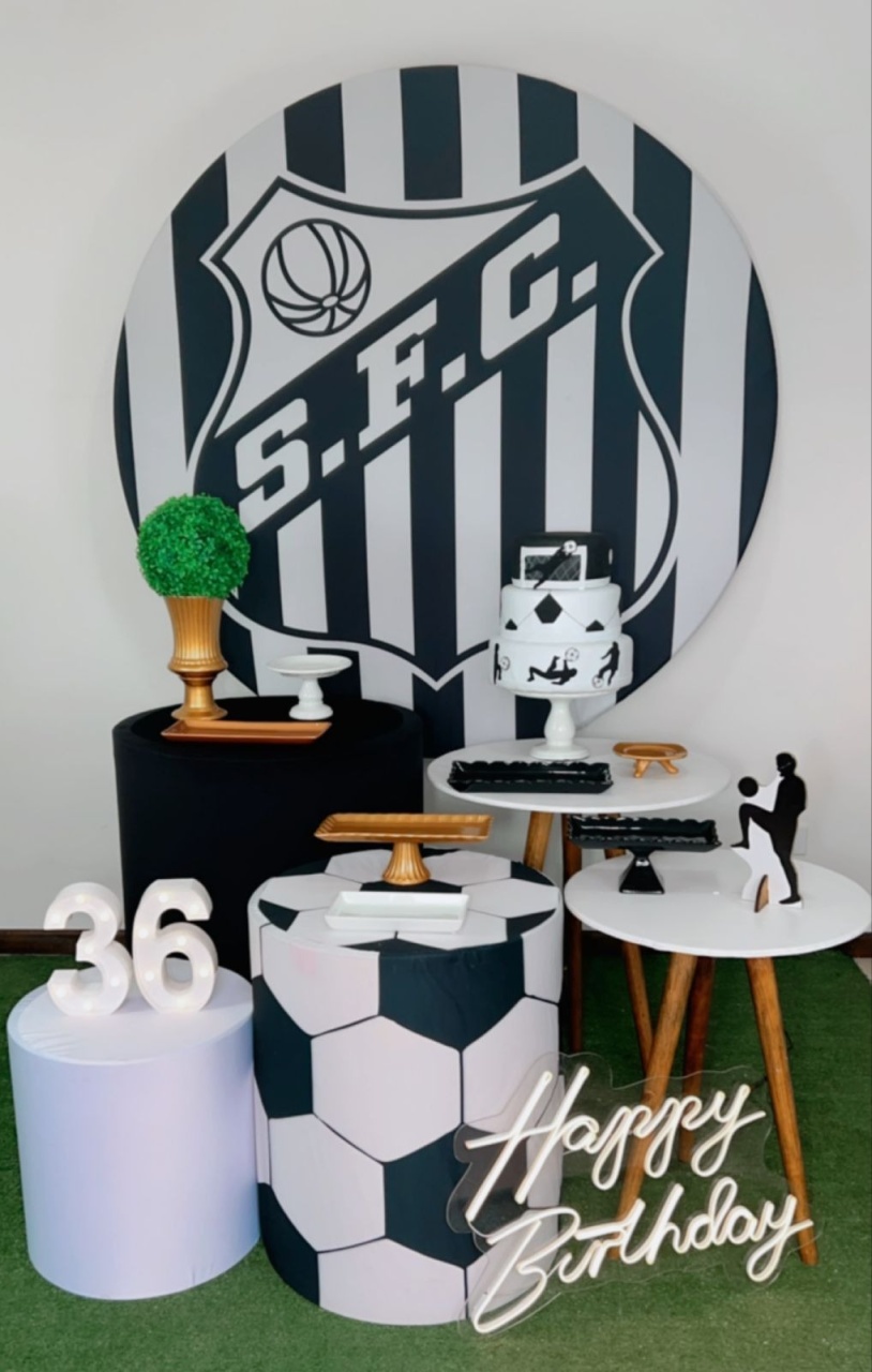 Kit Diamante Santos Mod 2  - TudFestas