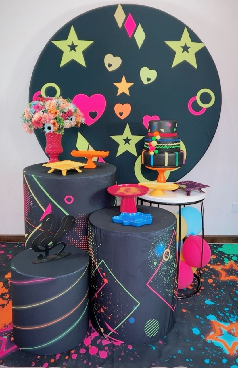 Kit Prata Neon - TudFestas