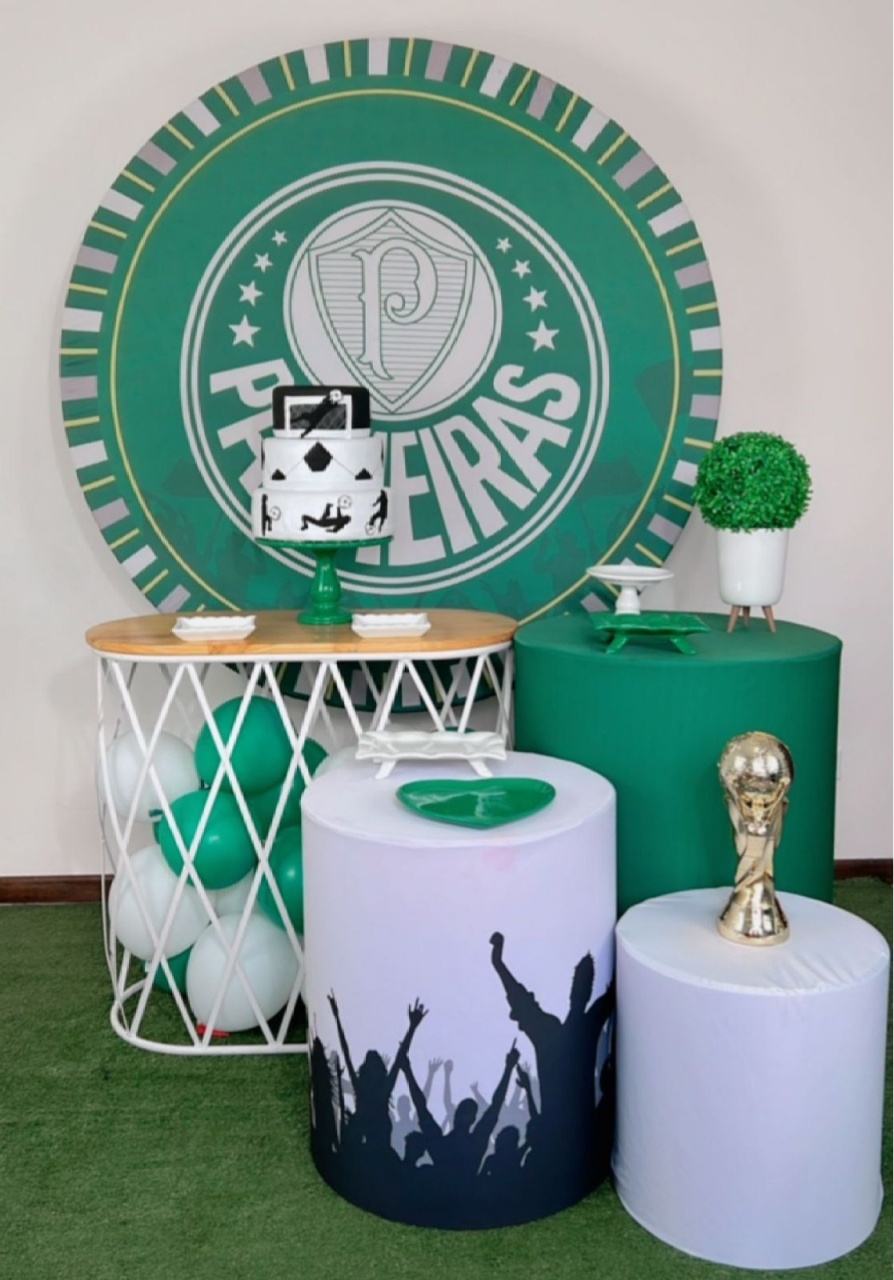 Kit Prata Palmeiras - TudFestas