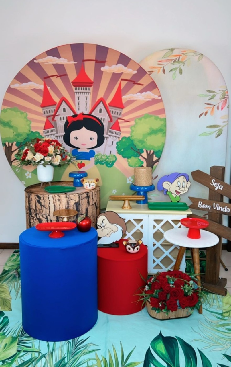 Composição Branca de Neve Baby Mod 3 - TudFestas