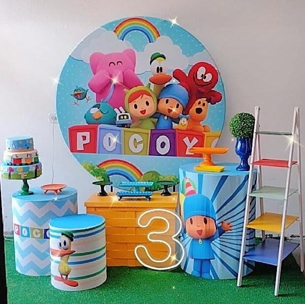 Kit Diamante Pocoyo - TudFestas