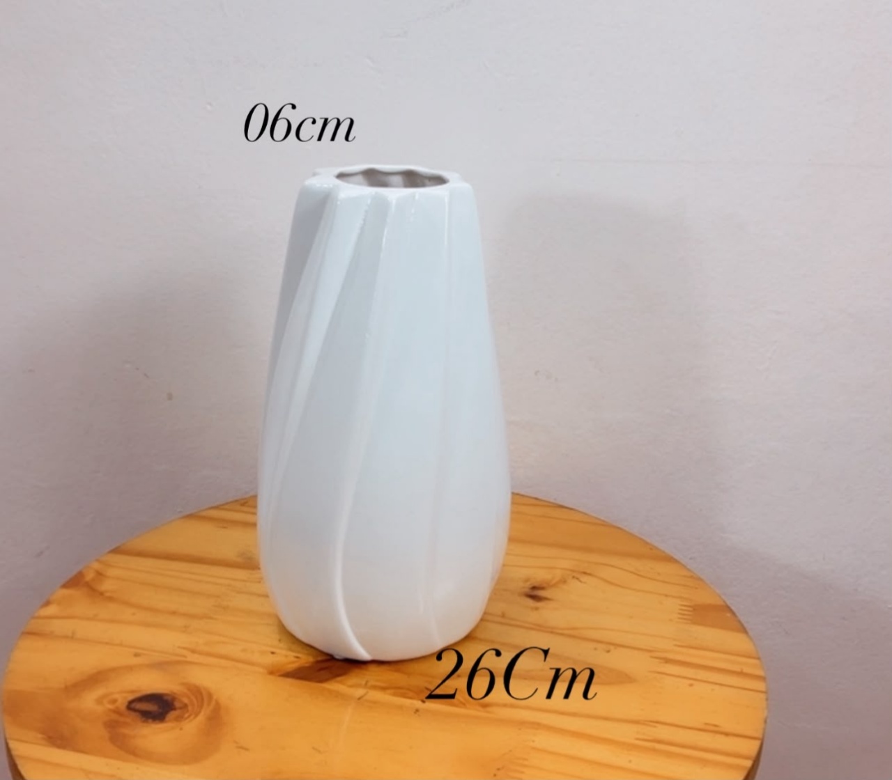 Vaso Valise Branco - TudFestas