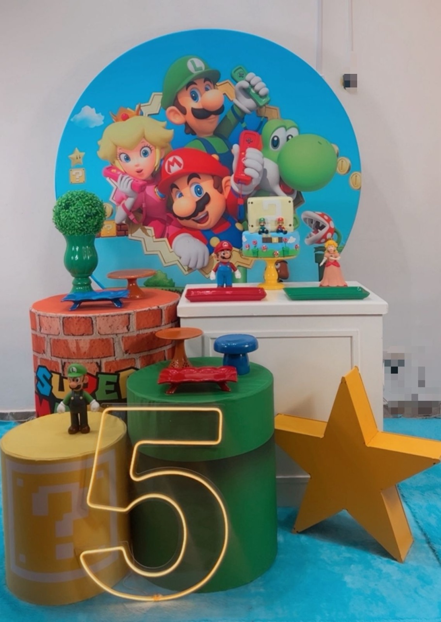 Kit Diamante Super Mario  - TudFestas