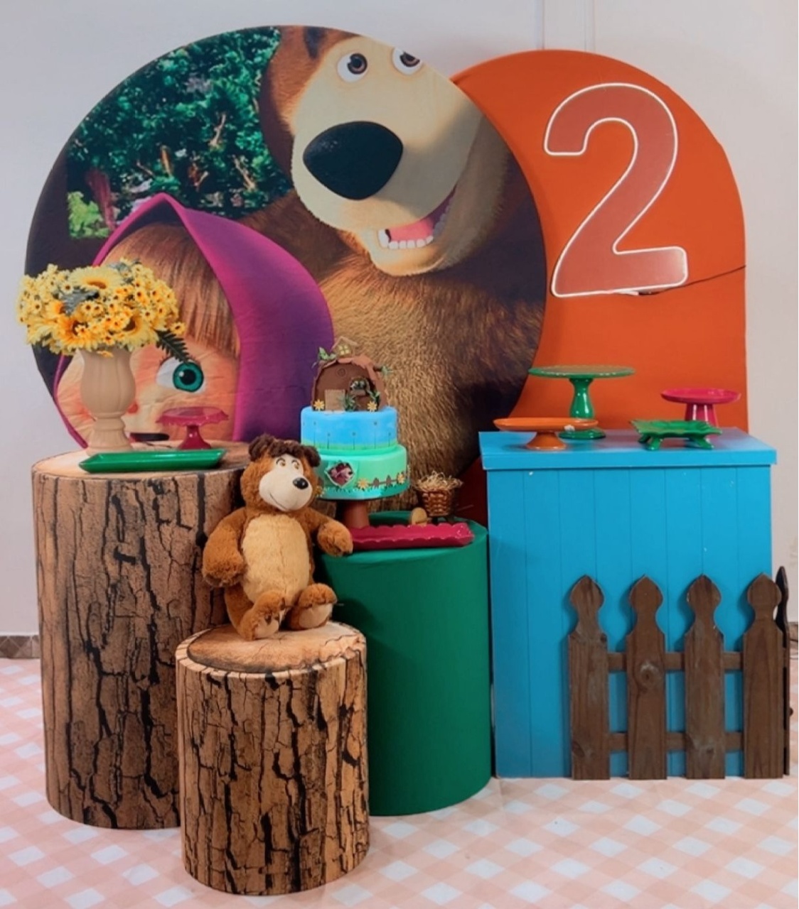Masha E Urso Composição - TudFestas