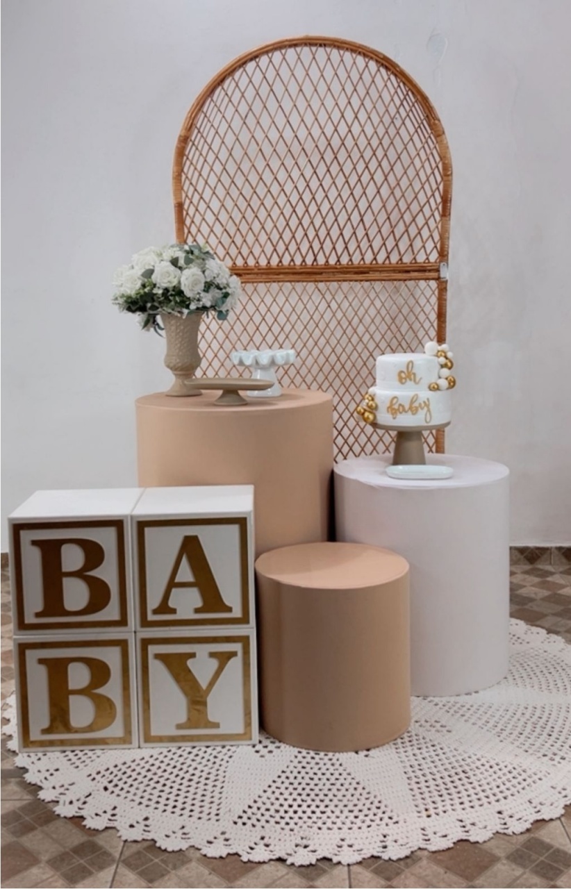 Composição Chá de Bebe Clean - TudFestas