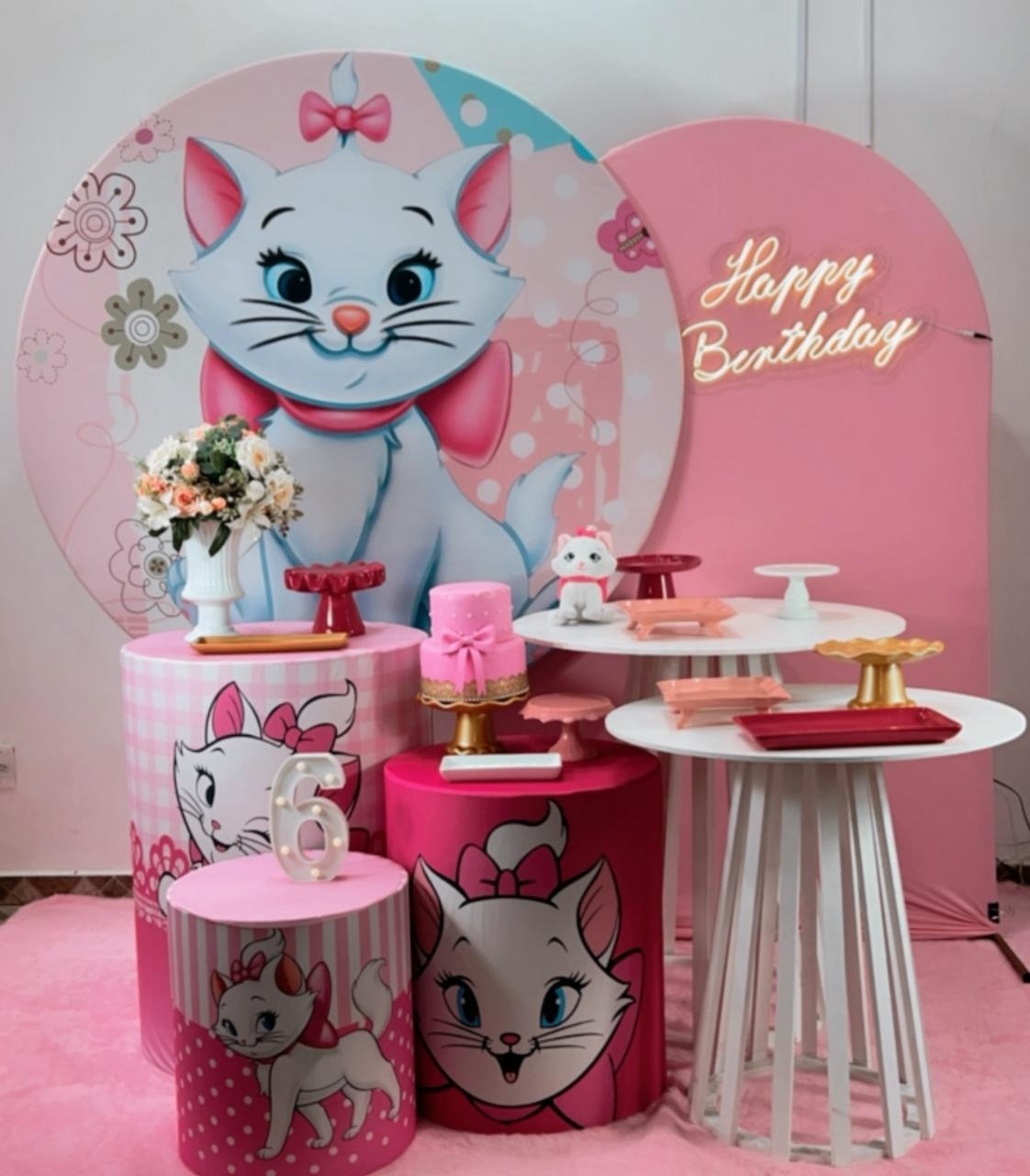 Gata Marie Composição - Modelo 2 - TudFestas
