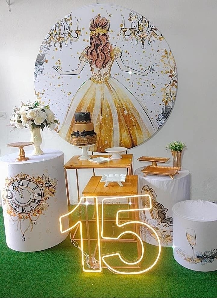 Kit Diamante Boneca Luxo  - TudFestas