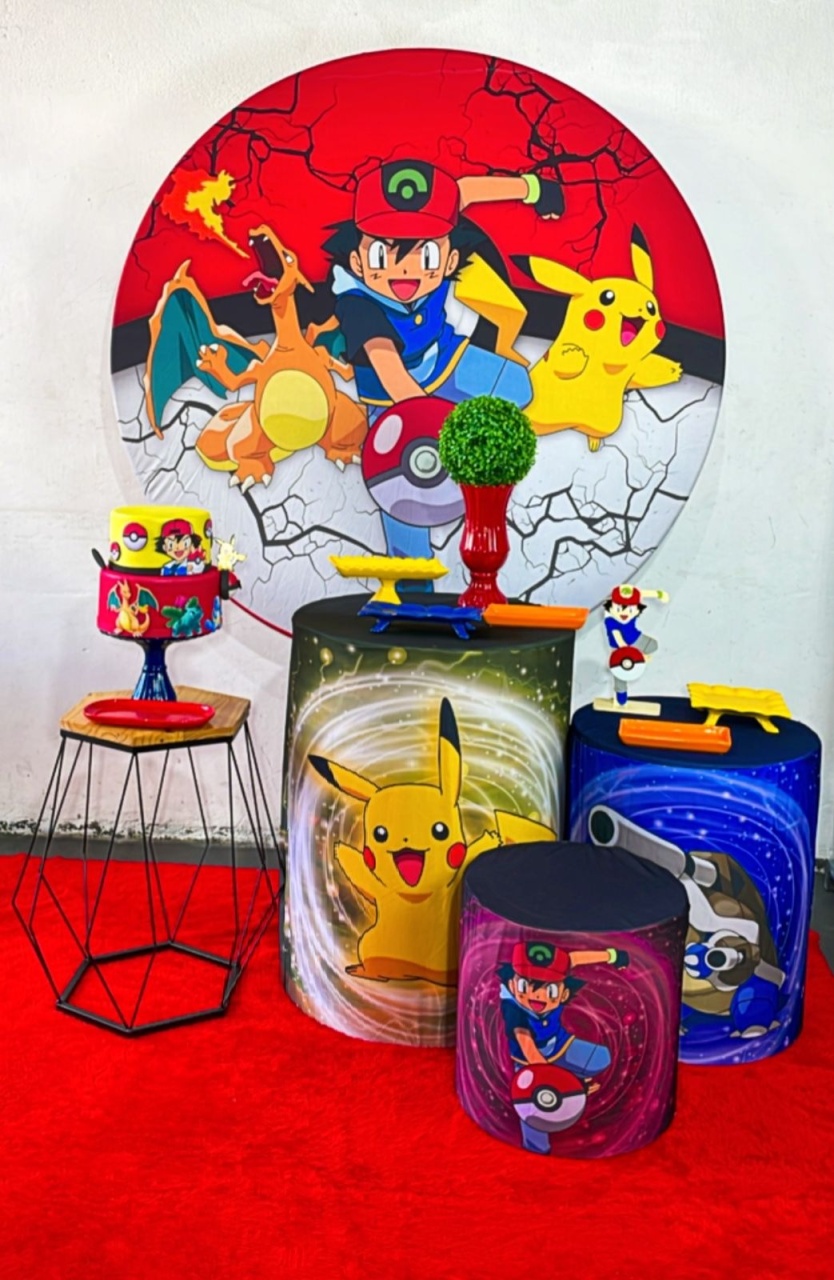 Kit Prata Pokémon Mod 2  - TudFestas