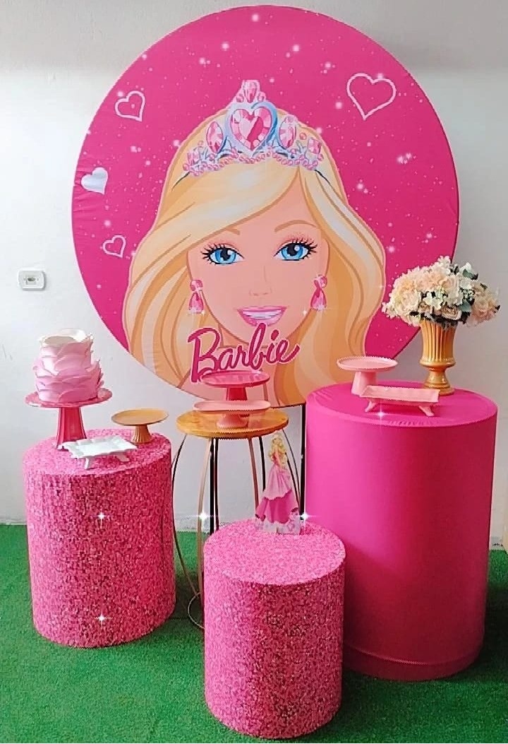 Kit Prata Barbie Modelo 2 - TudFestas
