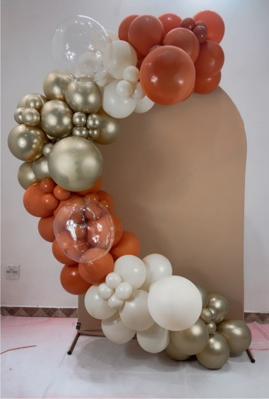 Arco de Balões - Venda Terracota - TudFestas