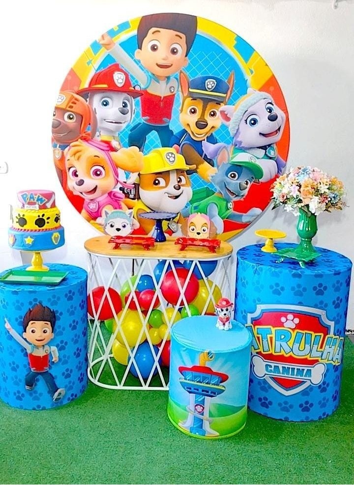 Kit Prata Patrulha Canina - Modelo 2 - TudFestas