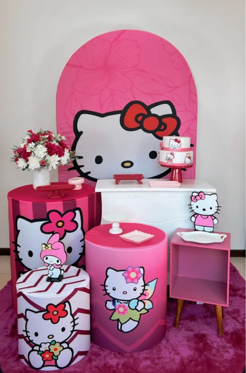 Kit Ouro Hello Kitty  Mod 2 - TudFestas