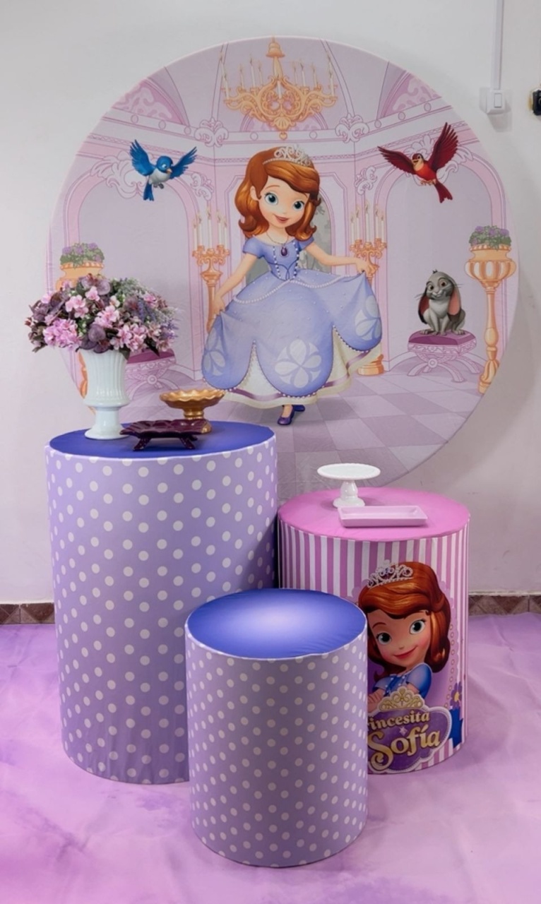 Kit Bronze Princesa Sofia - TudFestas