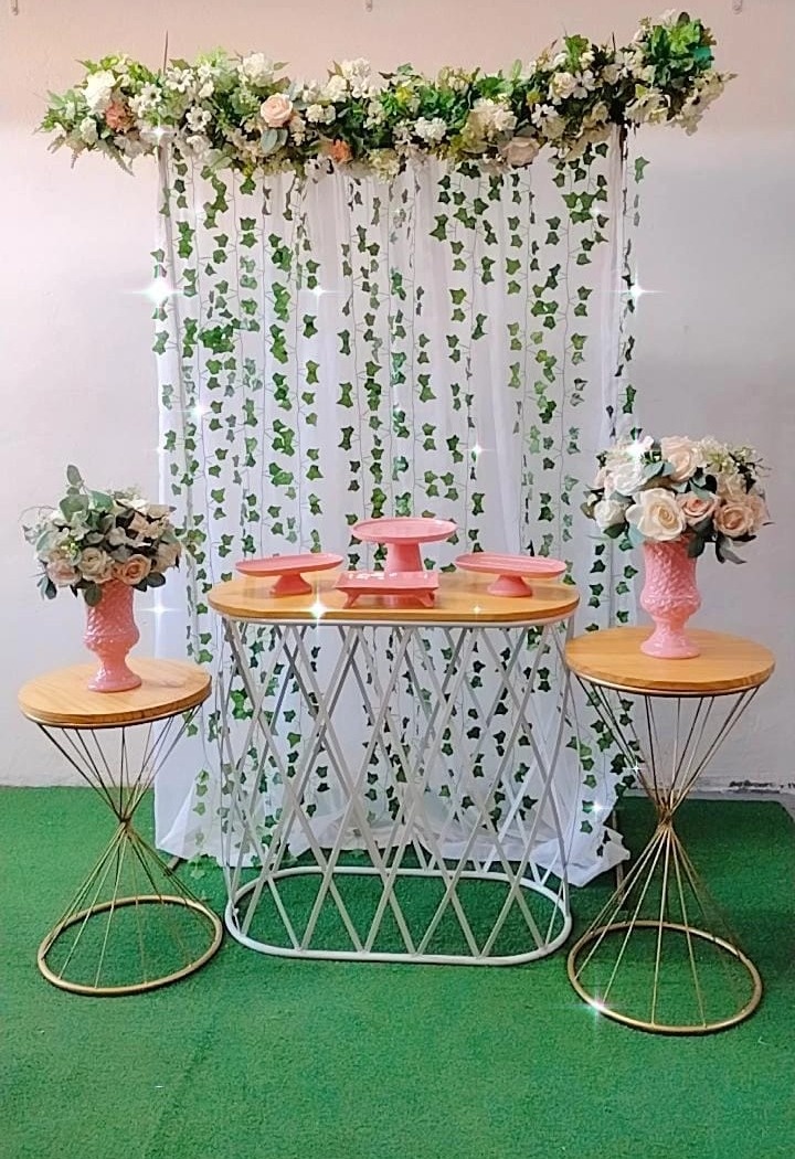 Composição Casamento Rosa Claro - TudFestas