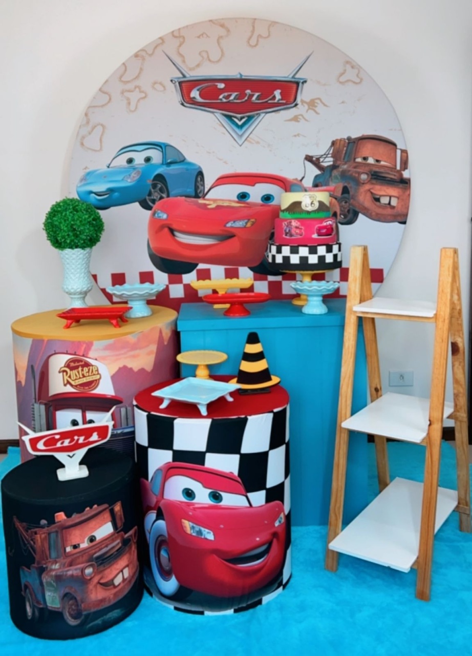 Kit Ouro Carros Mod 2 - Modelo 2 - TudFestas