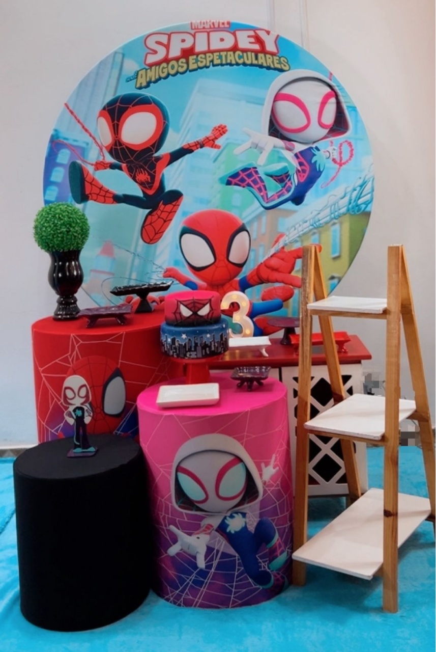 Kit Ouro Homem Aranha Baby Spidey - TudFestas
