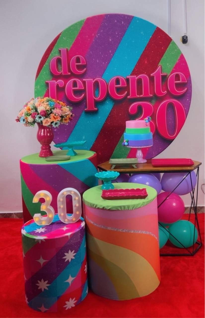 Kit Prata de Repente 30 - Modelo 2 - TudFestas