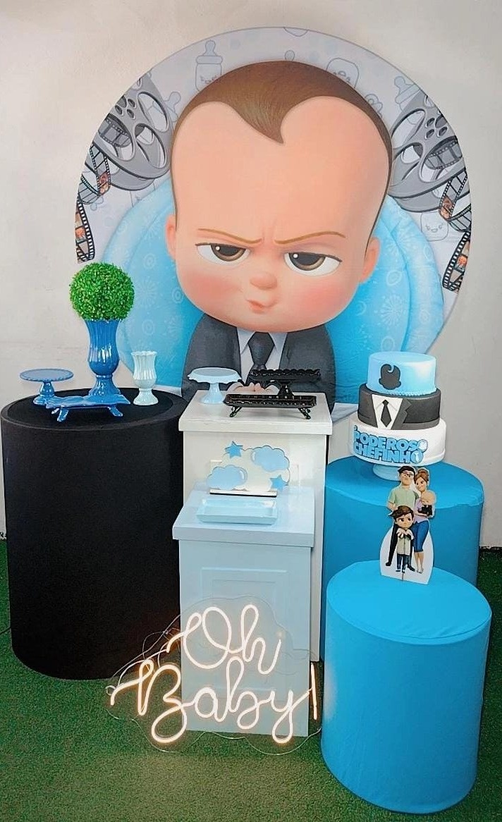 Kit Diamante Poderoso Chefinho Moreno - Modelo 3 - TudFestas