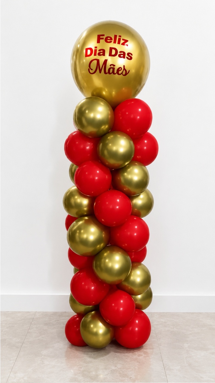 Balão Personalizado Com Haste - Venda - TudFestas