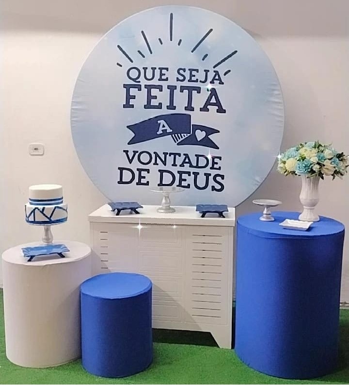 Kit Prata Bíblico Vontade de Deus - TudFestas