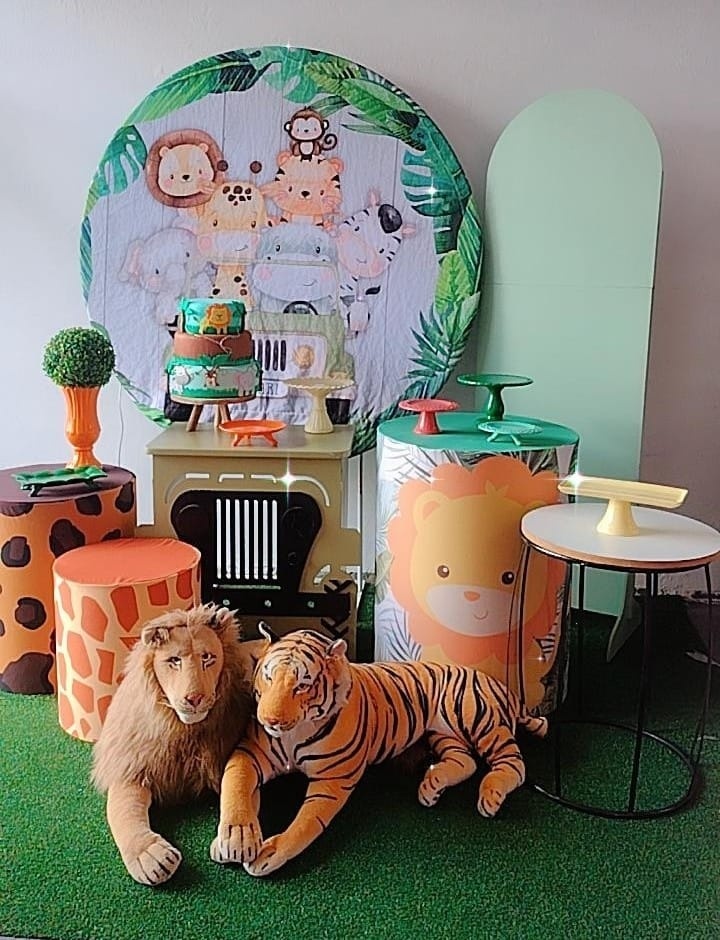 Kit Ouro Safari - Modelo 1 - TudFestas