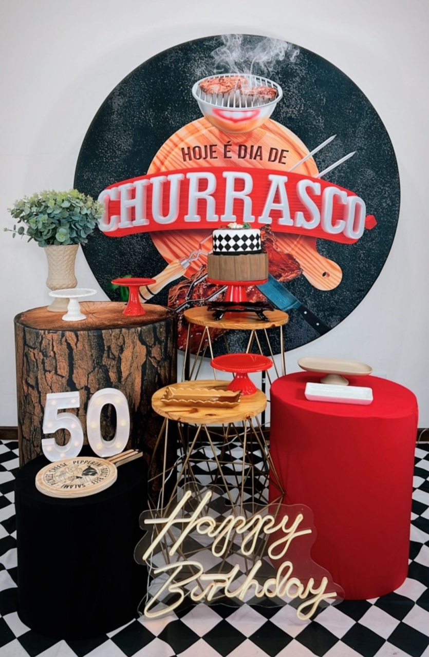 Kit Diamante Churrasco Mod 2  - TudFestas