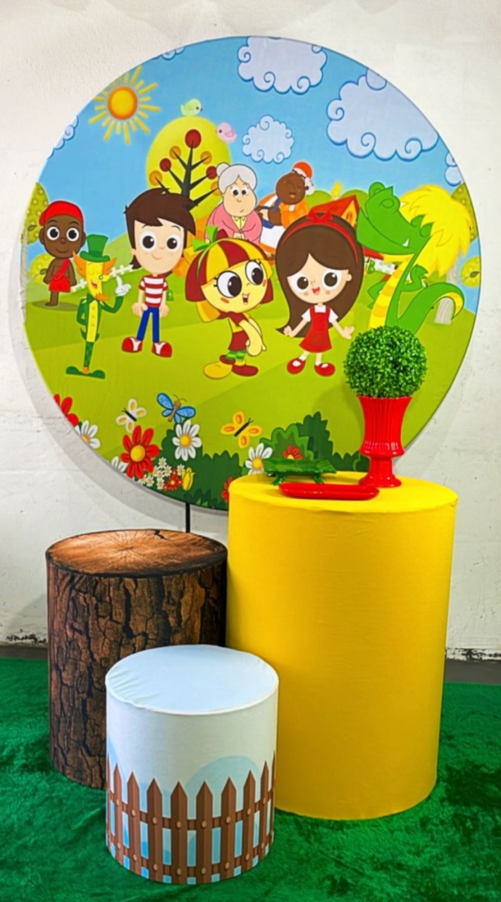 Kit Promocional Sitio Do Pica-Pau Amarelo - TudFestas