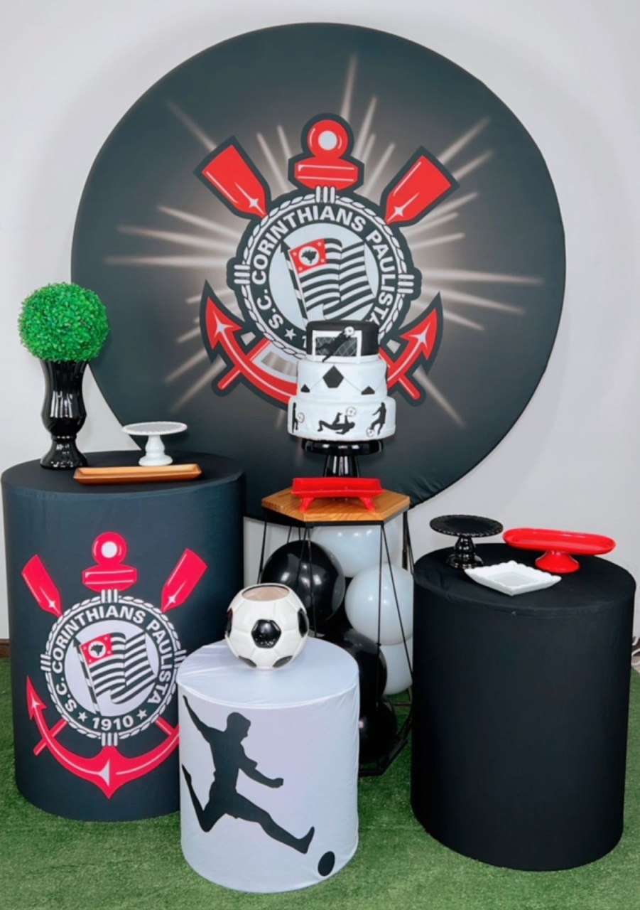 Kit Prata Corinthians  - TudFestas