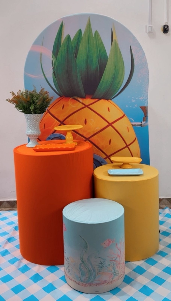 Kit Bronze Bob Esponja Romano - TudFestas