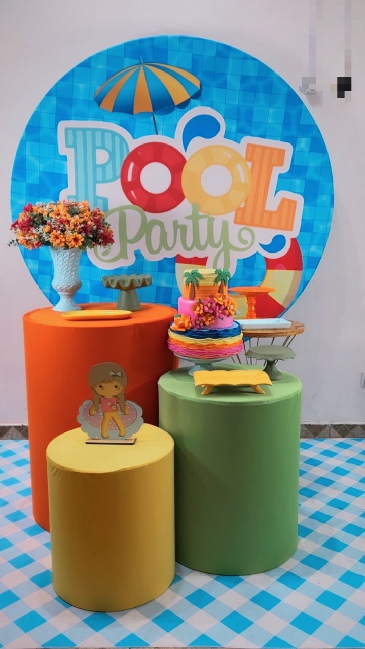 Kit Prata Pool Party - TudFestas