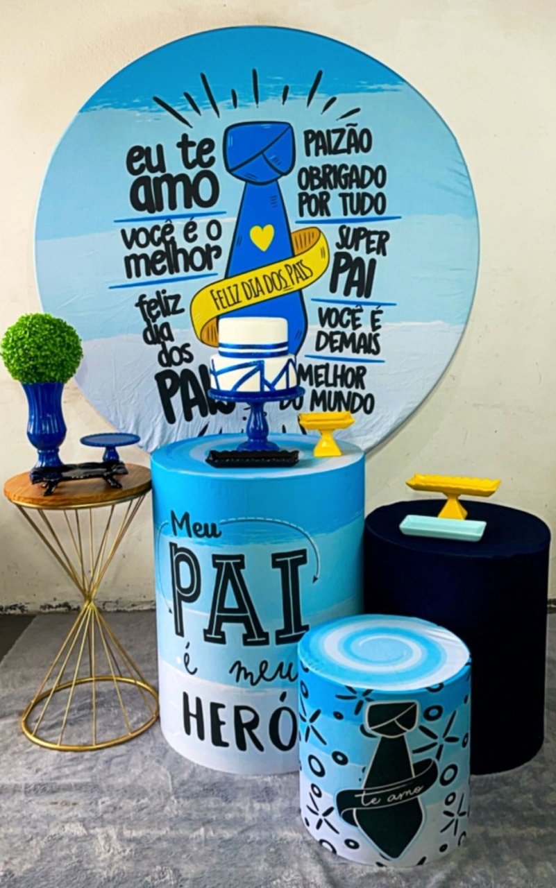 Kit Prata Pai Herói   - TudFestas
