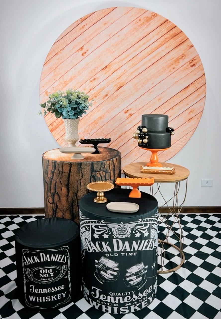 Kit Prata Jack Daniels - Modelo 2 - TudFestas