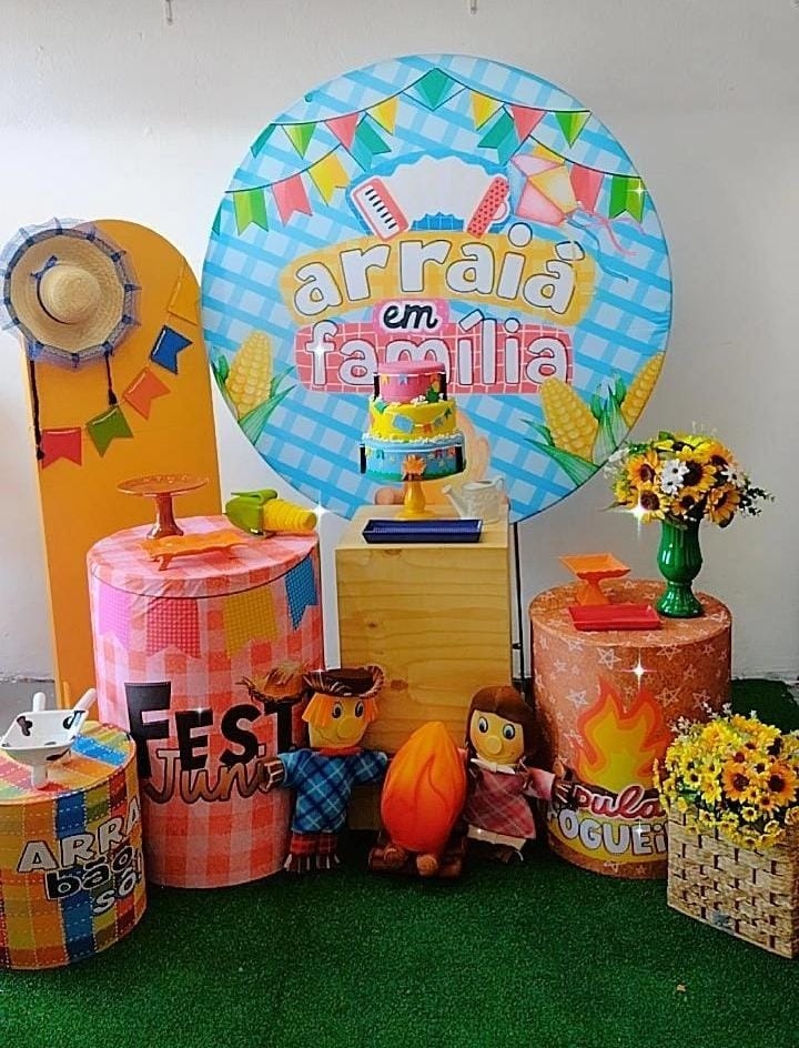 Kit Diamante Festa Junina Arraiá - TudFestas