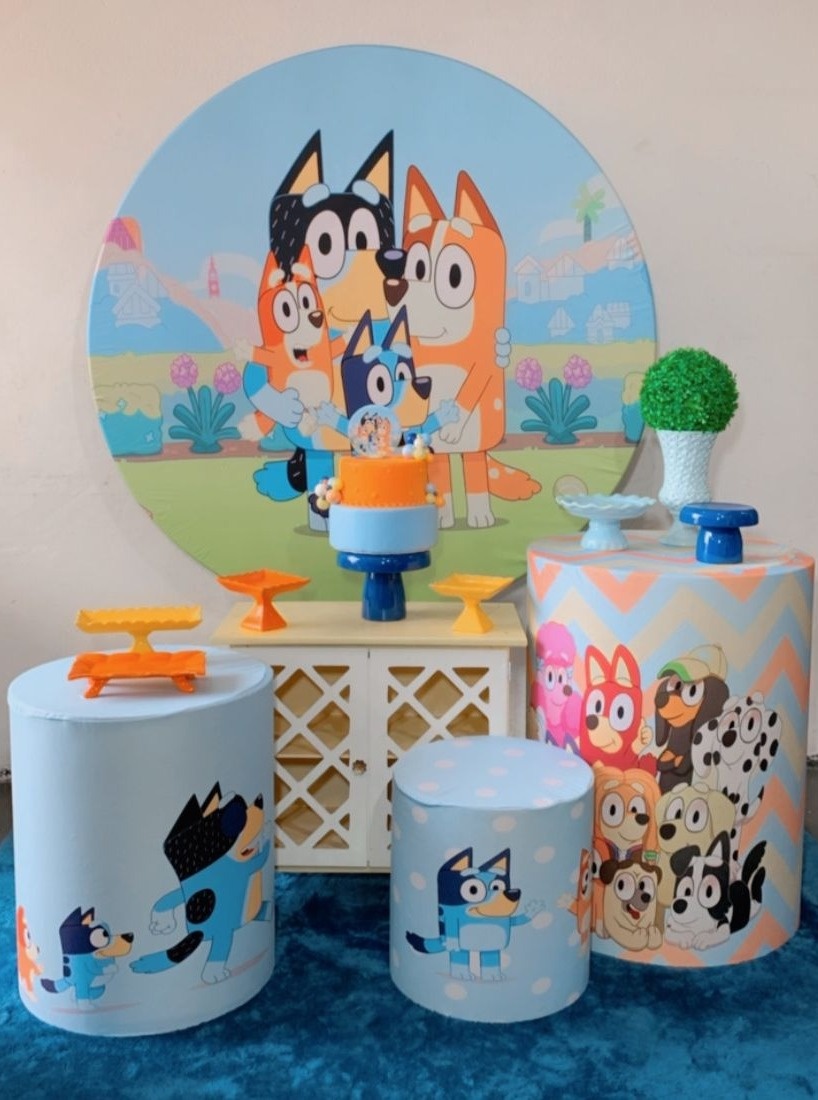 Kit Prata Bluey - TudFestas