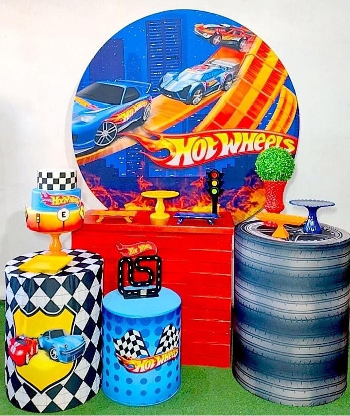 Kit Prata Hotweels - Modelo 2   - TudFestas