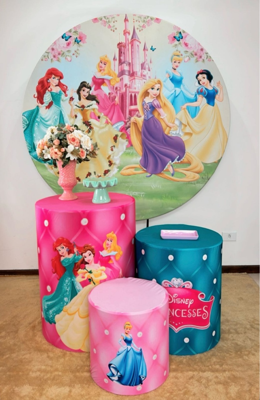 Kit Promocional Princesas  - TudFestas